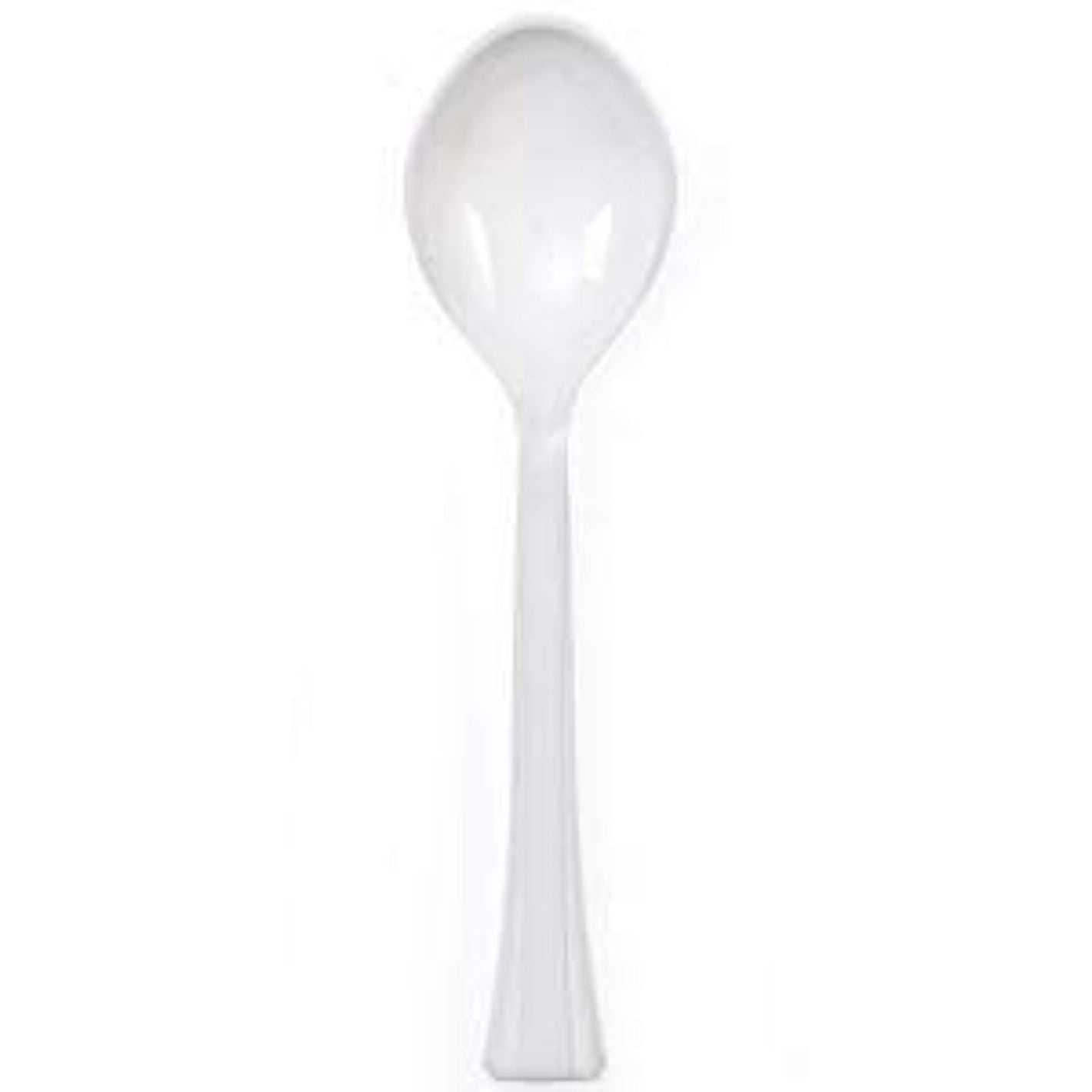 Pearl Plastic Salad Heavy Weight Serving Spoon 12" Serverware Lillian 1 Piece