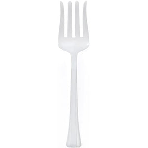 Pearl Plastic Salad Heavy Weight Serving Fork 12"