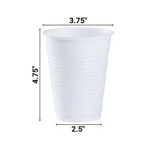 White Co-Ex Plastic Cup 18 oz