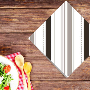 Shades of Grey Disposable Lunch Paper Napkins 20CT