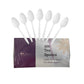 *BUY BULK* Plastic Cutlery Teaspoons Medium Weight Disposable White