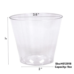 *Buy Bulk* Hanna K. Signature Old Fashioned Tumbler Clear 9 oz