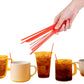 *WHOLESALE* 8" Disposable Red Plastic Heavy Duty Sip Stirrers - Coffee Stirrer Straws | 1000, ct.