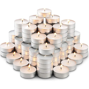 Tealight Candles White Unscented