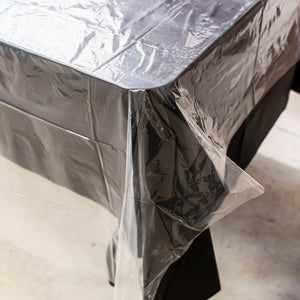 Plastic House Clear Ultra Heavy Duty Table Covers: Size- 66X72