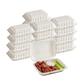 *WHOLESALE* 9"X6" Eco Friendly Food Container w/ Clamshell Hinged Lid 150ct/case