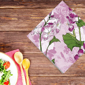 Violet Opulence Disposable Lunch Paper Napkins 20CT
