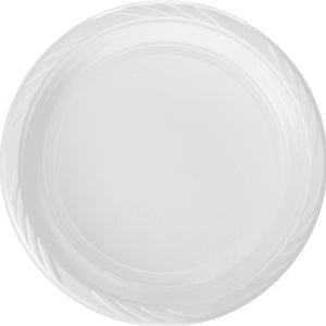 *WHOLESALE* 10" - Disposable - Lightweight - White - Dinner Plates | 400 ct.