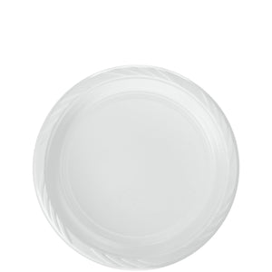 *WHOLESALE* 7" - Disposable - Lightweight - White - Dinner Plates | 800 ct.