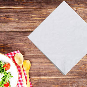 White Lunch Napkins