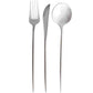 *BUY BULK* Organic Collection White Dinner Disposable Plastic Dinner Tableware COMBO Set