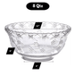 8 Quart Clear Premium Xtra Heavy Weight Punch Bowl