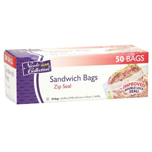 Zip Seal Sandwich Bags
