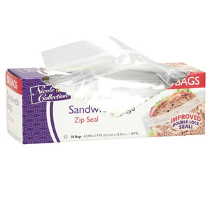Zip Seal Sandwich Bags