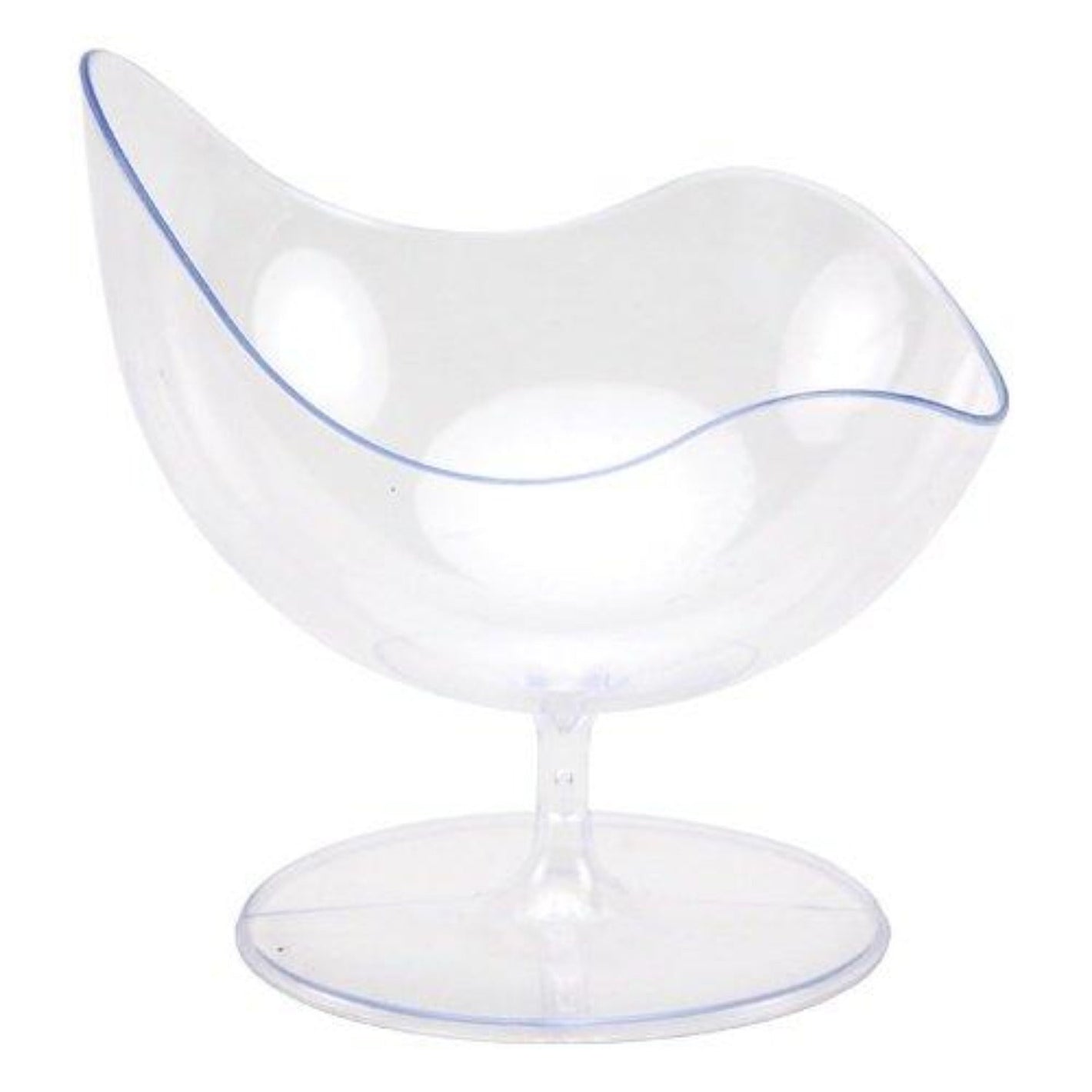 Lillian Tablesettings Mini Plastic Lazy Sunday Clear