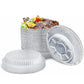 *WHOLESALE* 7" Clear Dome Lids for Aluminum Round Pan | 500 ct.