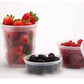 24 ozExtra Strong Quality Round Plastic Container with Lid 24 oz