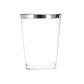 *BUY BULK* Organic Collection  White Disposable Plastic Dinner Tableware COMBO Set