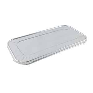 *WHOLESALE* ALUMINUM LID FOR 5 LB LOAF BAKING PAN 12.5" X 6.5" | 200 ct/case
