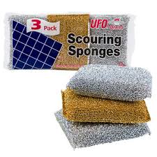 UFO Multi Purpose ScouringSponges:3CT