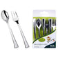 Silver Mini Plastic Spoon