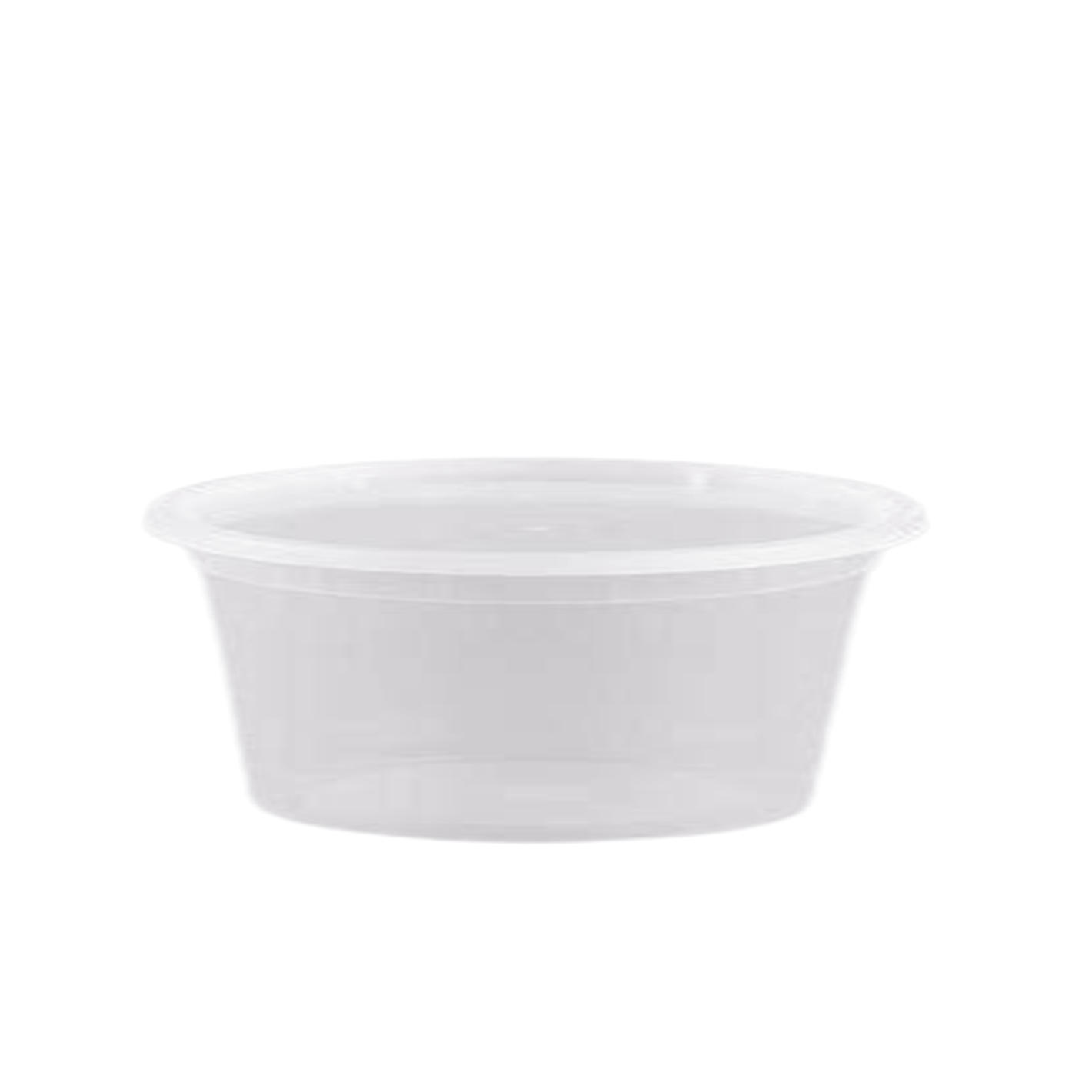 10oz Light Weight Food Storage Containers With Lids Clear