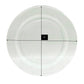 *JUMBO PACK* Magnificence Heavy weight 9" Clear Plastic Dinner Plate Value pack