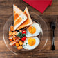 *JUMBO PACK* Magnificence Heavy weight 7.5" Plastic Salad Plate Value pack Clear