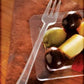 Mini Plastic Clear Forks