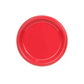 *BUY BULK* Hanna K. Signature Plastic Plates Red 7"