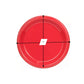 *BUY BULK* Hanna K. Signature Plastic Plates Red 7"