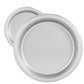 *BUY BULK* Hanna K. Signature 9" Plastic Silver Plate