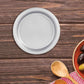 *BUY BULK* Hanna K. Signature 9" Plastic Silver Plate