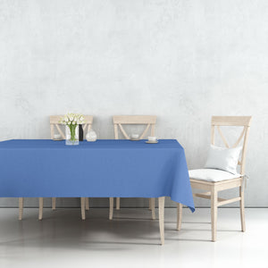 Tablecover Plastic Blue Rectangular 54'' X 108''