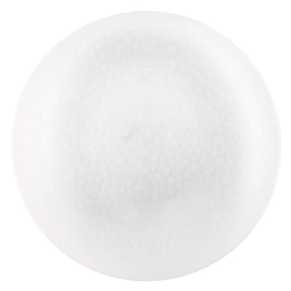 Transparent Hammered Plastic Charger
